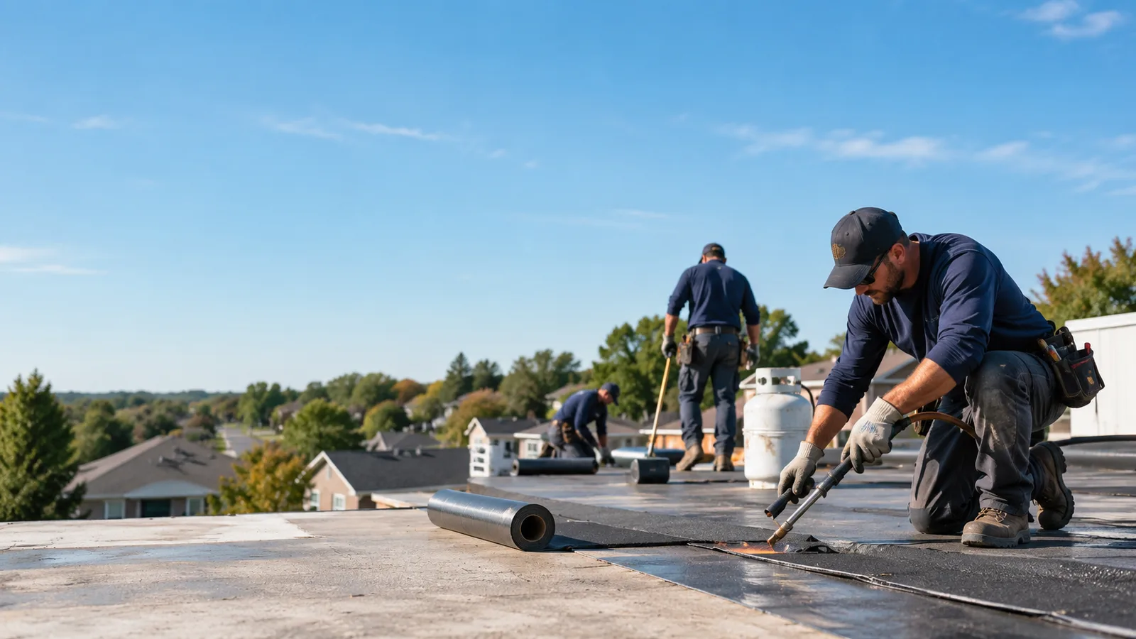 Flat Roof Leak Repair providers in Forreston, TX